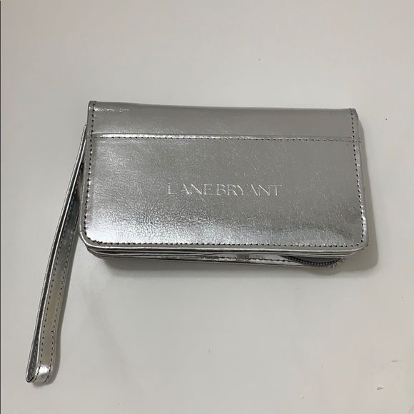 Lane Bryant gemline silver wallet - Picture 1 of 8